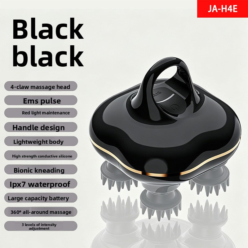Renuvo Red Light EMS Scalp Massager — 5-Claw Electric Head Massager for Scalp Care & Therapy